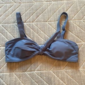 Shein blue/gray bikini top